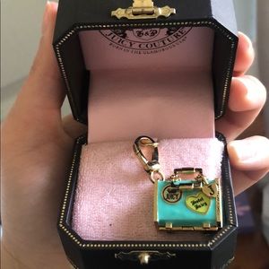 Brand new juicy couture suitcase charm